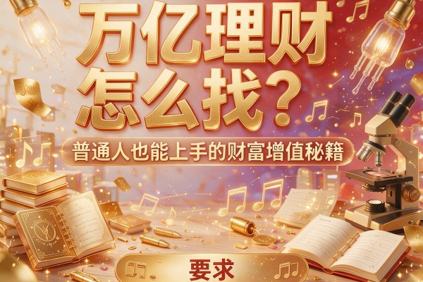万亿理财怎么找？普通人也能上手的财富增值秘籍