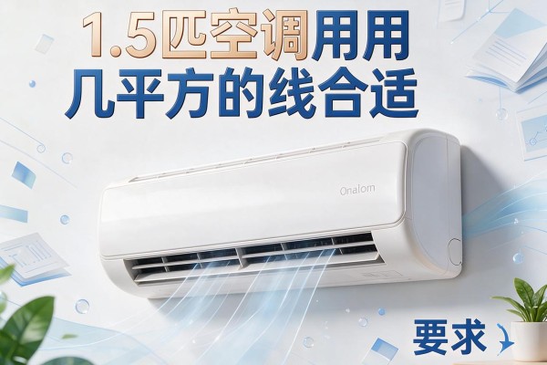 1.5匹空调用几平方的线合适