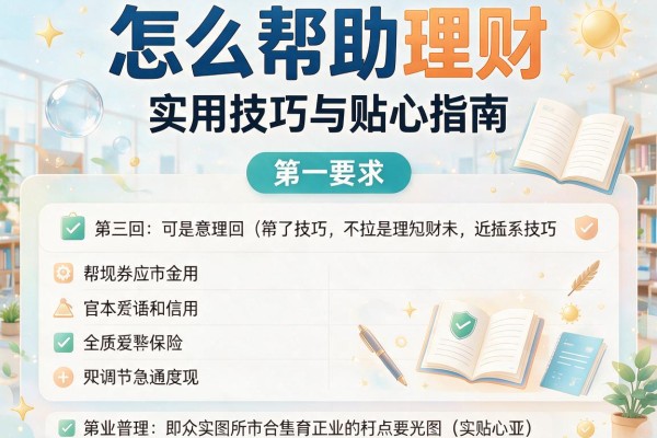 怎么帮助理财：实用技巧与贴心指南