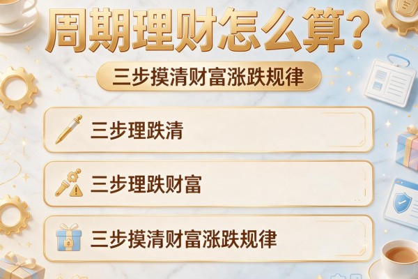 周期理财怎么算？三步摸清财富涨跌规律