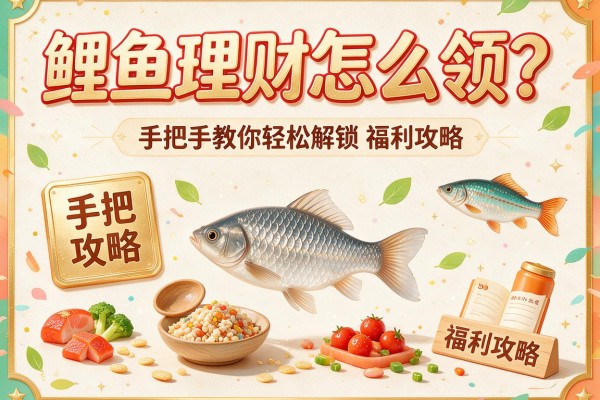 鲤鱼理财怎么领？手把手教你轻松解锁福利攻略