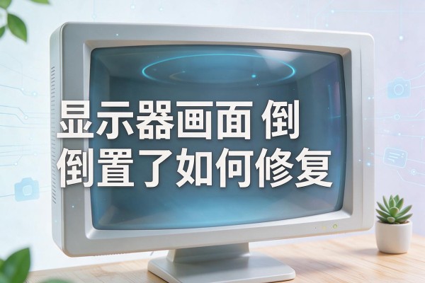 显示器画面倒置了如何修复？