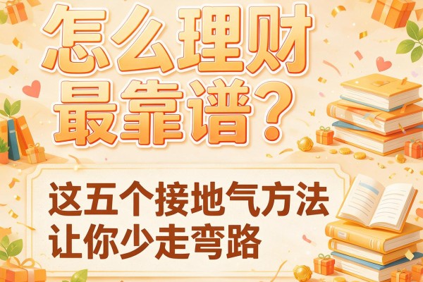 怎么理财最靠谱？这五个接地气方法让你少走弯路