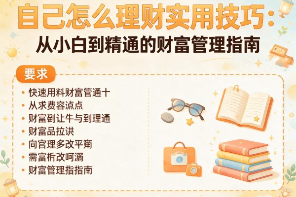自己怎么理财实用技巧：从小白到精通的财富管理指南