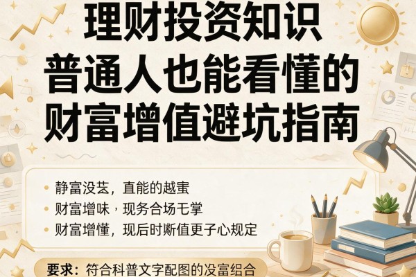理财投资知识：普通人也能看懂的财富增值避坑指南