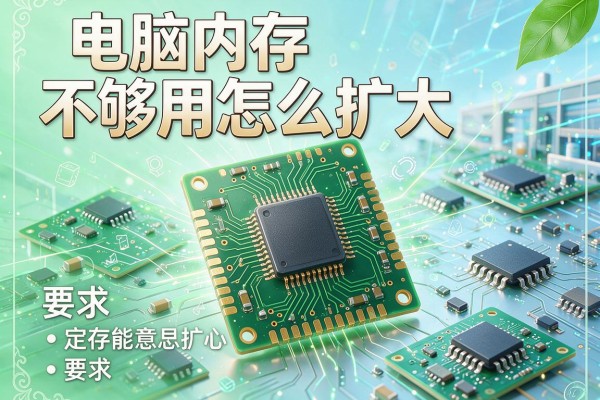 电脑内存不够用怎么扩大？