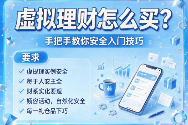 虚拟理财怎么买？手把手教你安全入门技巧