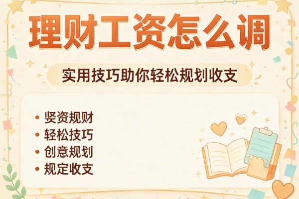 理财工资怎么调：实用技巧助你轻松规划收支