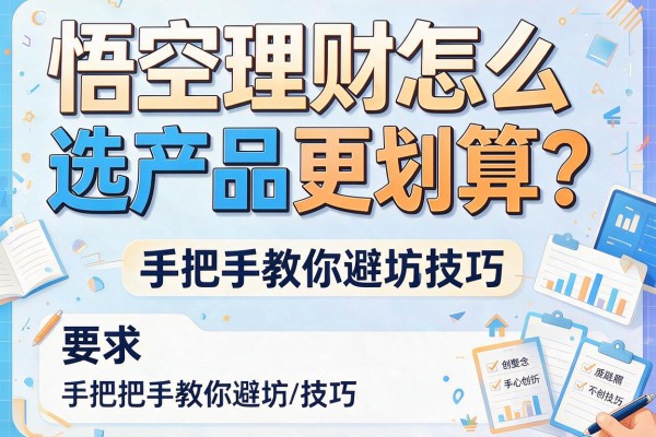 悟空理财怎么选产品更划算？手把手教你避坑技巧