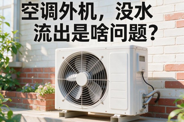 空调外机没水流出是啥问题？