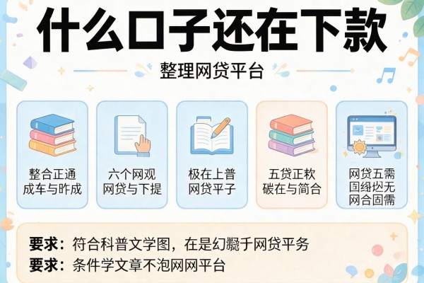 什么口子还在下款，整理五个正规的网贷平台