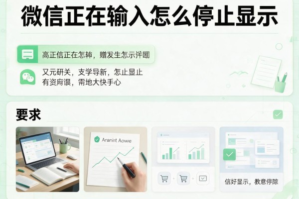 微信正在输入怎么停止显示