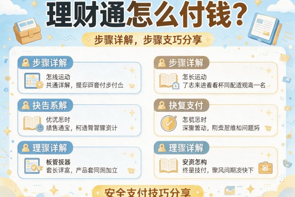 理财通怎么付钱？步骤详解与安全支付技巧分享