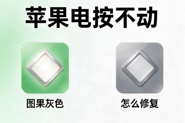 苹果手电筒按不动、图标灰色怎么修复?