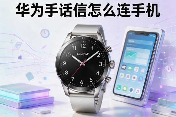 华为手表怎么连手机？