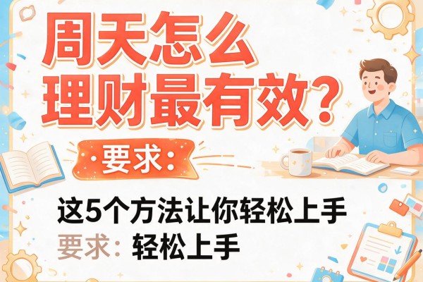 周天怎么理财最有效？这5个方法让你轻松上手