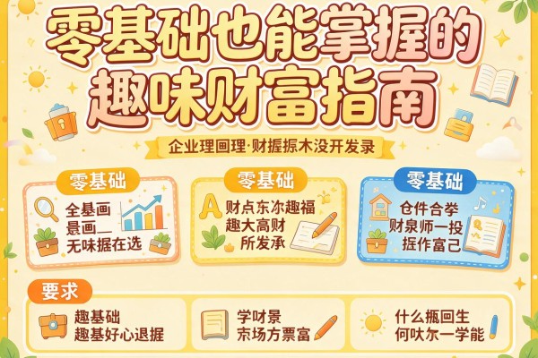 理财漫画怎么画：零基础也能掌握的趣味财富指南