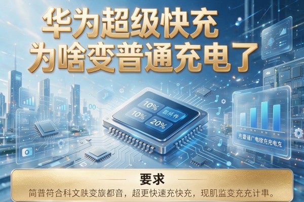 华为超级快充为啥变普通充电了