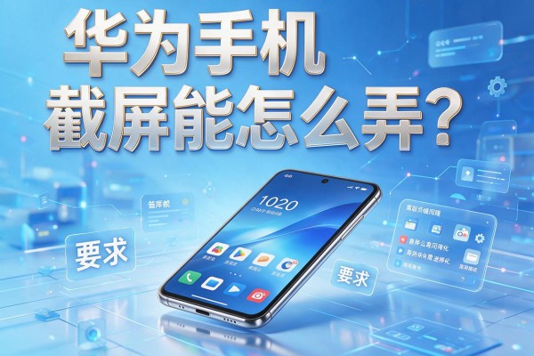 华为手机截屏能怎么弄？有几种？