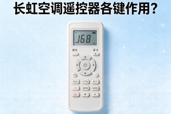 长虹空调遥控器各键作用？