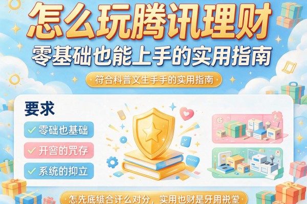怎么玩腾讯理财：零基础也能上手的实用指南
