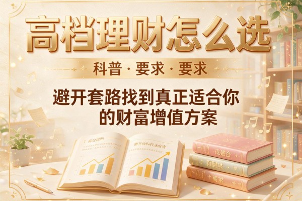 高档理财怎么选：避开套路找到真正适合你的财富增值方案