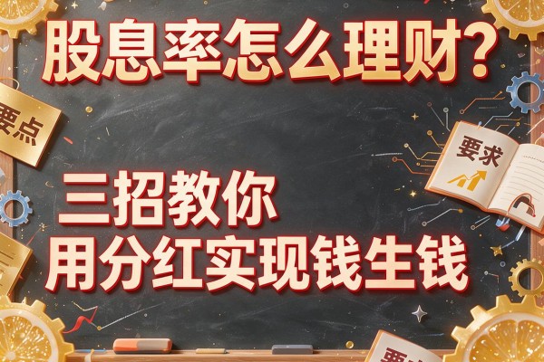 股息率怎么理财?三招教你用分红实现钱生钱