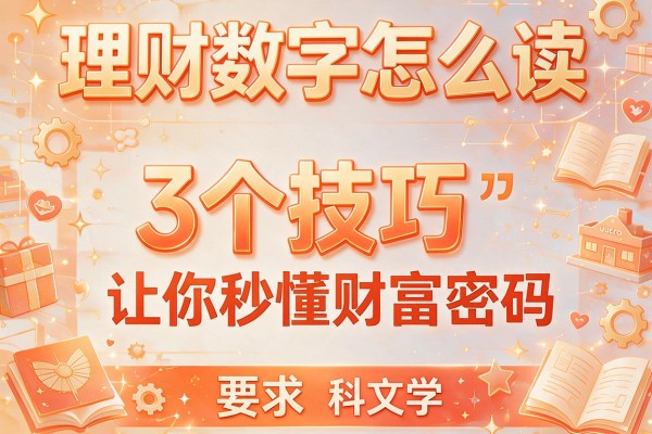 理财数字怎么读：3个技巧让你秒懂财富密码