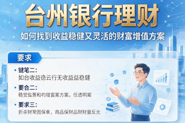 台州银行理财：如何找到收益稳健又灵活的财富增值方案