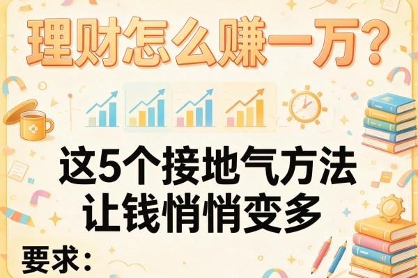 理财怎么赚一万？这5个接地气方法让钱悄悄变多