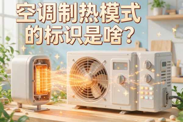 空调制热模式的标识是啥？