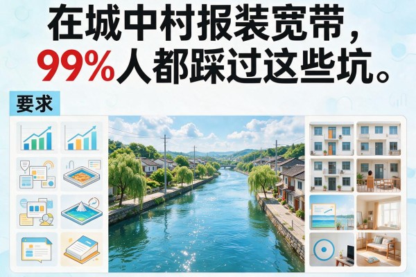 在城中村报装宽带,99%的人都踩过这些坑