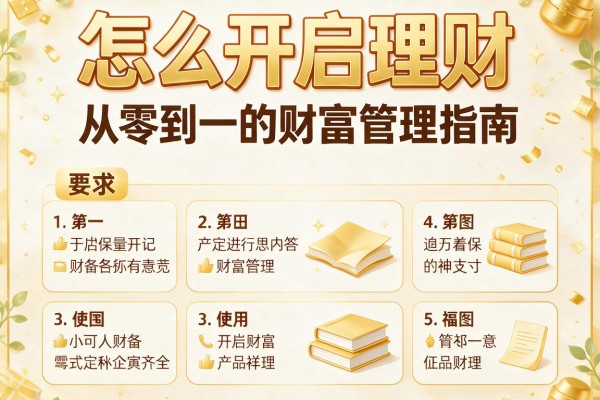 怎么开启理财:从零到一的财富管理指南