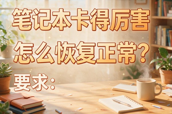 笔记本卡得厉害怎么恢复正常？