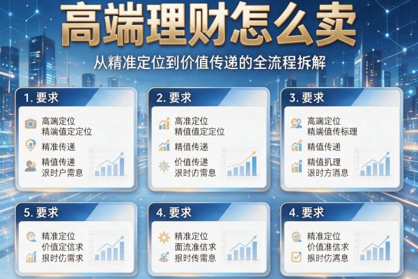 高端理财怎么卖：从精准定位到价值传递的全流程拆解