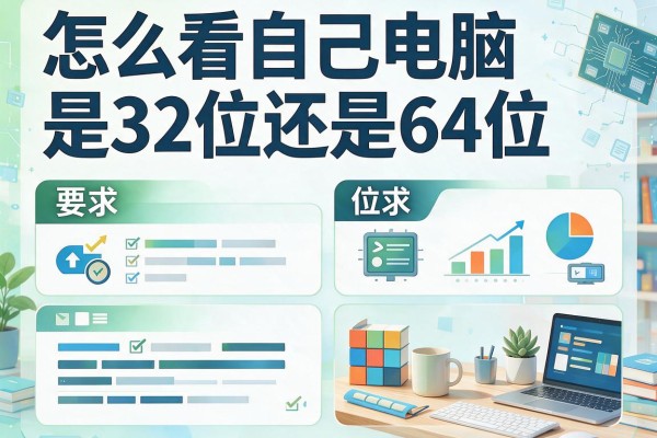 怎么看自己电脑是32位还是64位？