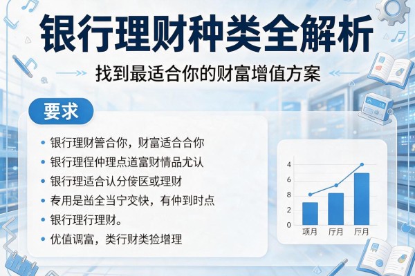 银行理财种类全解析:找到最适合你的财富增值方案