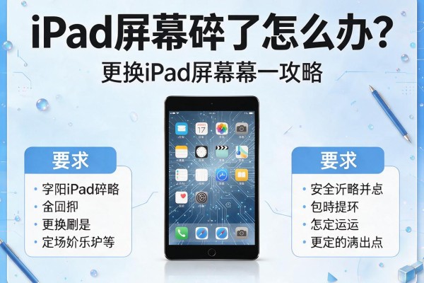 iPad屏幕碎了怎么办?更换iPad屏幕攻略