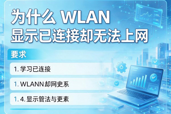 为什么WLAN显示已连接却无法上网