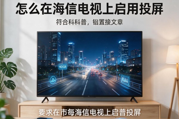 怎么在海信电视上启用投屏?
