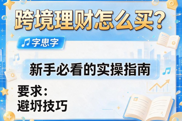 跨境理财怎么买？新手必看的实操指南与避坑技巧