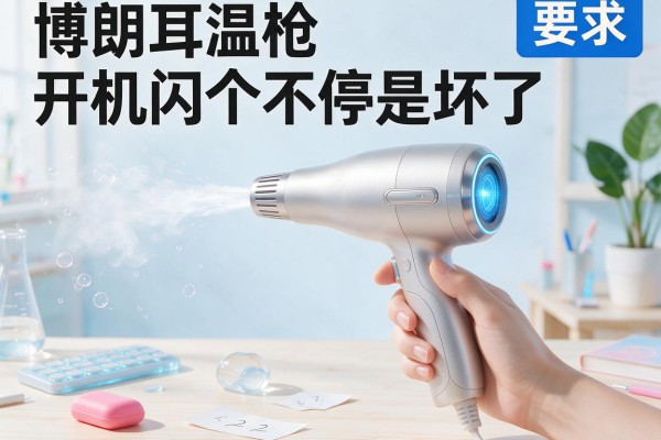博朗耳温枪开机闪个不停是坏了？