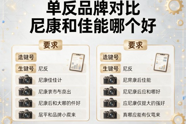 单反品牌对比：尼康和佳能哪个好？