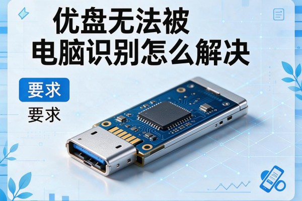 优盘无法被电脑识别怎么解决