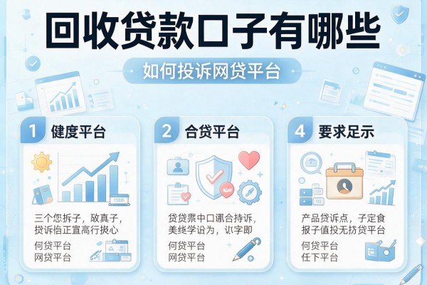 回收贷款口子有哪些，分析五个如何投诉网贷平台