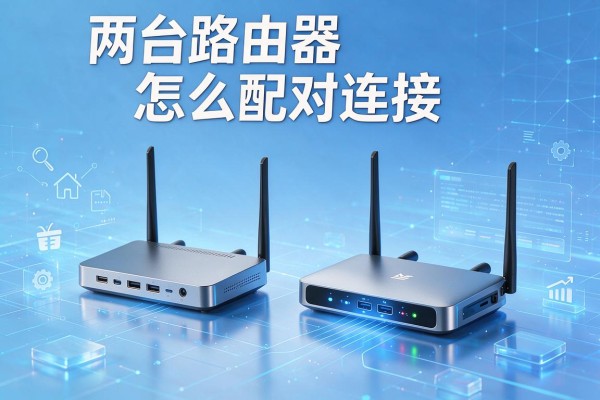 两台路由器怎么配对连接？