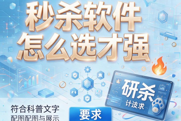 秒杀软件怎么选才强？