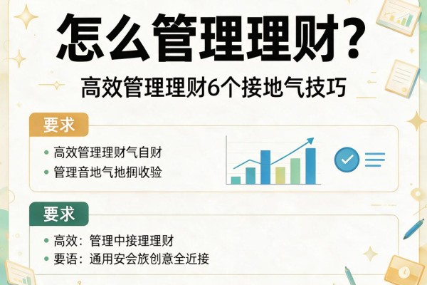 怎么管理理财？高效管理理财的6个接地气技巧