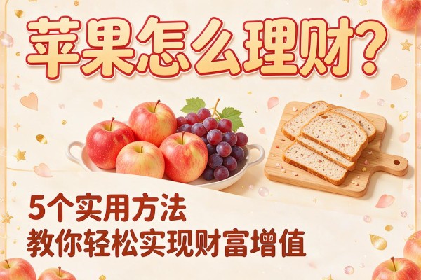 苹果怎么理财？5个实用方法教你轻松实现财富增值