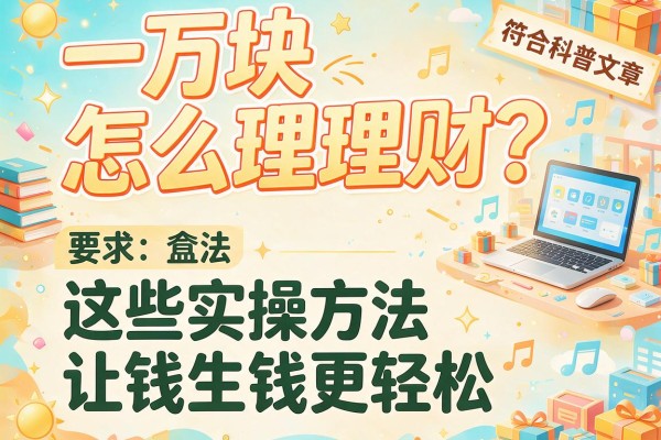 一万块怎么理财？这些实操方法让钱生钱更轻松